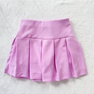 Crewcuts by J.Crew Girls Pink Pleated Tennis Skort Size 6/7